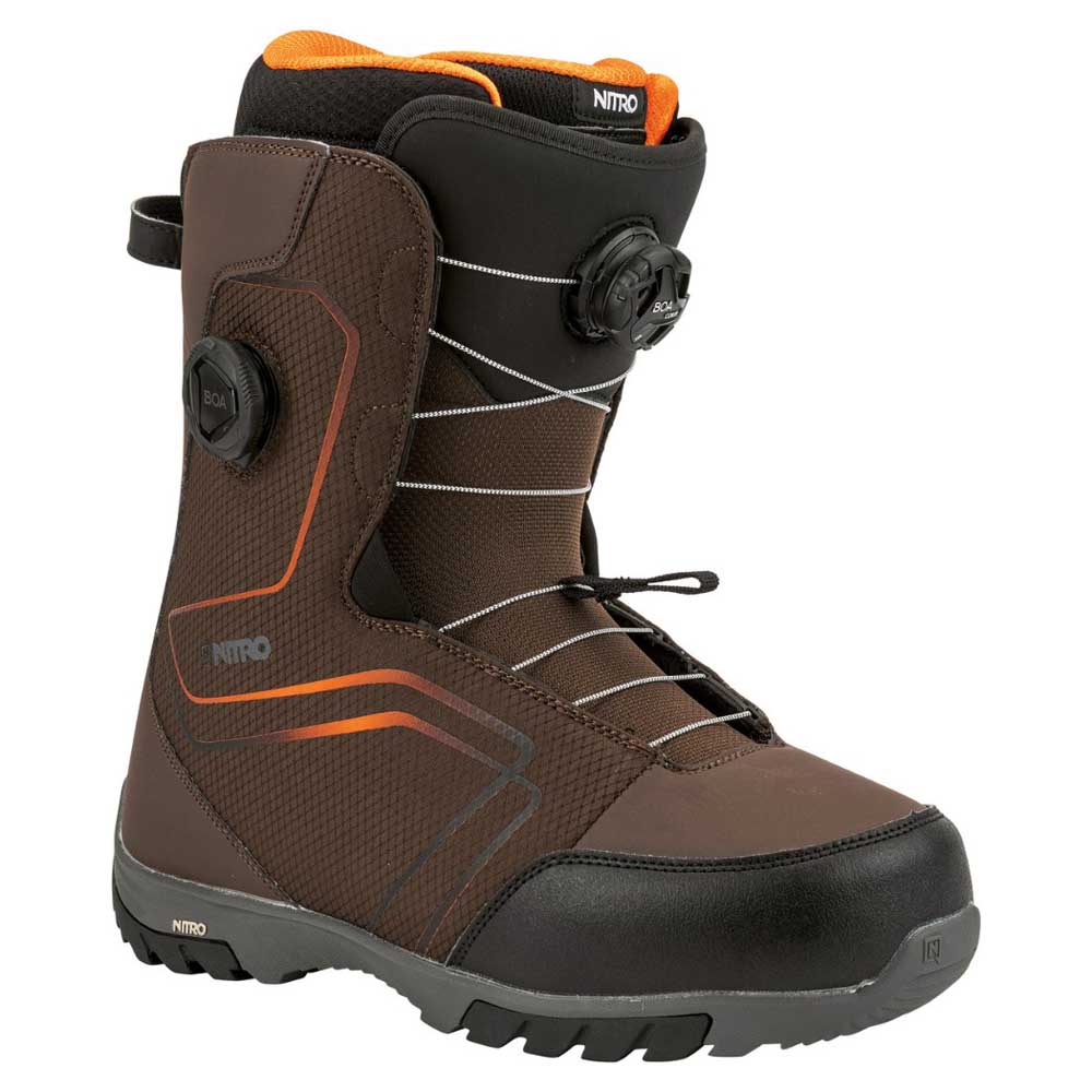Nitro Sentinel Boa Snowboard Boots Braun 28.5 Nitro Sentinel Boa Snowboard Boots Braun 28.5 von Nitro