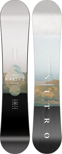 Nitro Snowboards Damen Fate Board ´25 Vielseitiges Girls All Mountain Directional Twin Cam-Out Camber von Nitro