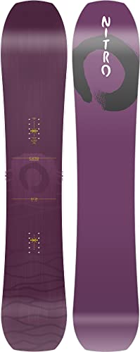 Nitro Snowboards Damen Karma BRD ´23, Allmountainboard, Directional, Trüe Camber, All-Terrain, Mid-Wide, 148 von Nitro