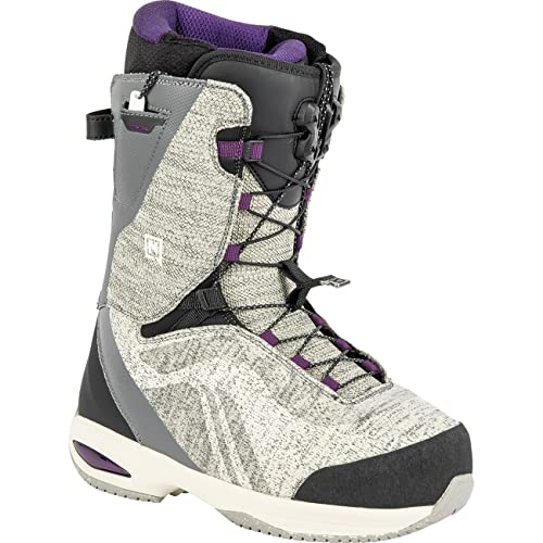 Nitro Damen Nitro Damen Ronda Tls '23 Leichter Snowboardschuh mit Schnellschnürsystem Snowboardboot, HEATHER GREY, MP 25,5 // EU 39 1/3 US 8 von Nitro