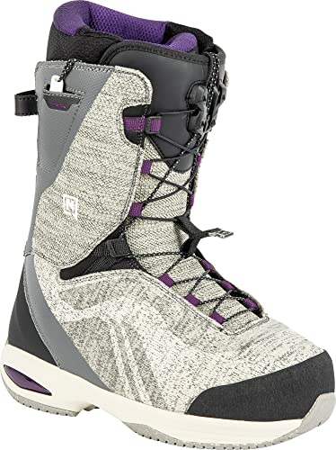 Nitro Damen Nitro Damen Ronda Tls '23 Leichter Snowboardschuh mit Schnellschnürsystem Snowboardboot, HEATHER GREY, MP 23,0 // EU 36 US 5,5 von Nitro