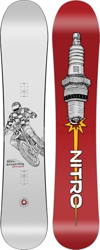 Nitro Snowboards Herren ALTERNATOR BRD´25, Allmountainboard, Directional, True Camber, All-Terrain, Mid-Wide bis Wide, je nach Länge, 154 Nitro Snowboards Herren ALTERNATOR BRD´25, Allmountainboard, Directional, True Camber, All-Terrain, Mid-Wide bis Wide, je nach Länge, 154 von Nitro