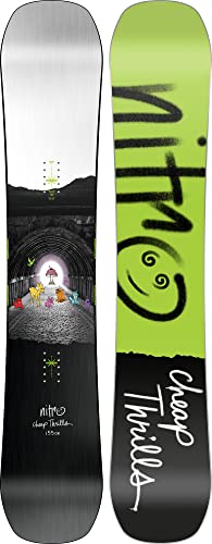 Nitro Snowboards Herren Cheap TRILLS BRD ´23, Freestyleboard, Twin, Flat-Out Rocker, Urban von Nitro