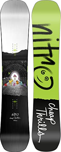 Nitro Snowboards Herren Cheap TRILLS BRD ´23, Freestyleboard, Twin, Flat-Out Rocker, Urban von Nitro