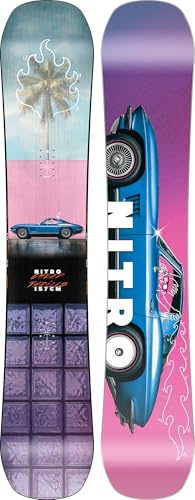 Nitro Snowboards Herren Cheap TRILLS WIDE Board ´25, Freestyleboard, Twin, Flat-Out Rocker, Urban von Nitro