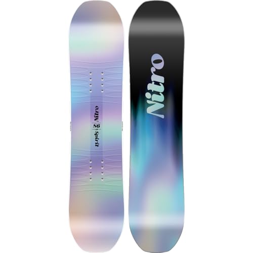 Nitro Snowboards Mädchen Spirit Kids BRD All Mountain Freestyle Twin Board Snowboard, 106, Bunt Nitro Snowboards Mädchen Spirit Kids BRD All Mountain Freestyle Twin Board Snowboard, 106, Bunt von Nitro