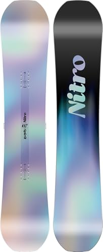 Nitro Snowboards Mädchen Spirit Youth BRD All Mountain Freestyle Twin Board Snowboard, Bunt, 137 Nitro Snowboards Mädchen Spirit Youth BRD All Mountain Freestyle Twin Board Snowboard, Bunt, 137 von Nitro
