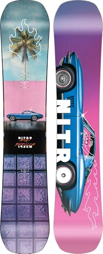 Nitro Snowboards Mini Thrills, Jugend Freestyle Snowboard, Twin-Snowboard, Parkboard, Bunt, 143 Nitro Snowboards Mini Thrills, Jugend Freestyle Snowboard, Twin-Snowboard, Parkboard, Bunt, 143 von Nitro