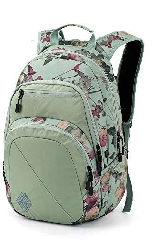 Nitro Snowboards Rucksack Stash, Schultasche, Freizeitrucksack, 29L, Dead Flower von Nitro