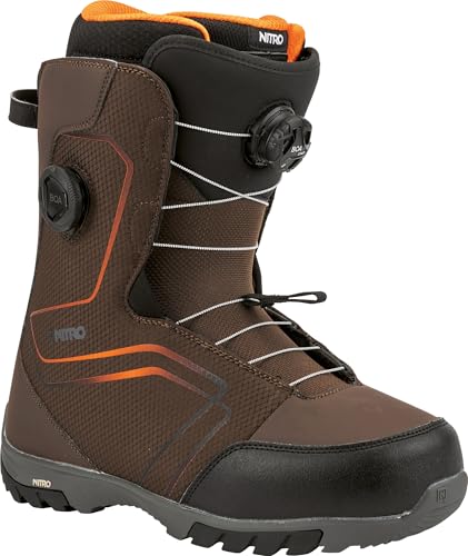 Nitro Snowboardschuhe Sentinel Boa Snowboardboot, Brown, MP 30.0 // EU 45 1/3 // US 12 von Nitro