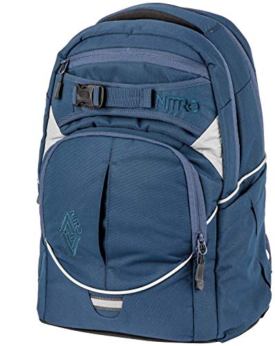 Nitro Superhero Schulrucksack, Rucksack, abnehmbarer Hüftgurt, robuste Bodenplatte, Thermotasche, 30 L von Nitro