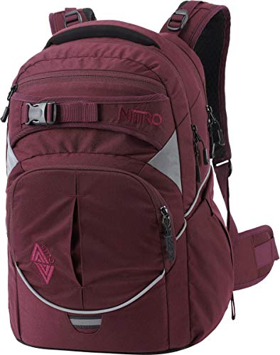 Nitro Superhero Schulrucksack, Rucksack, abnehmbarer Hüftgurt, robuste Bodenplatte, Thermotasche, 30 L Nitro Superhero Schulrucksack, Rucksack, abnehmbarer Hüftgurt, robuste Bodenplatte, Thermotasche, 30 L von Nitro
