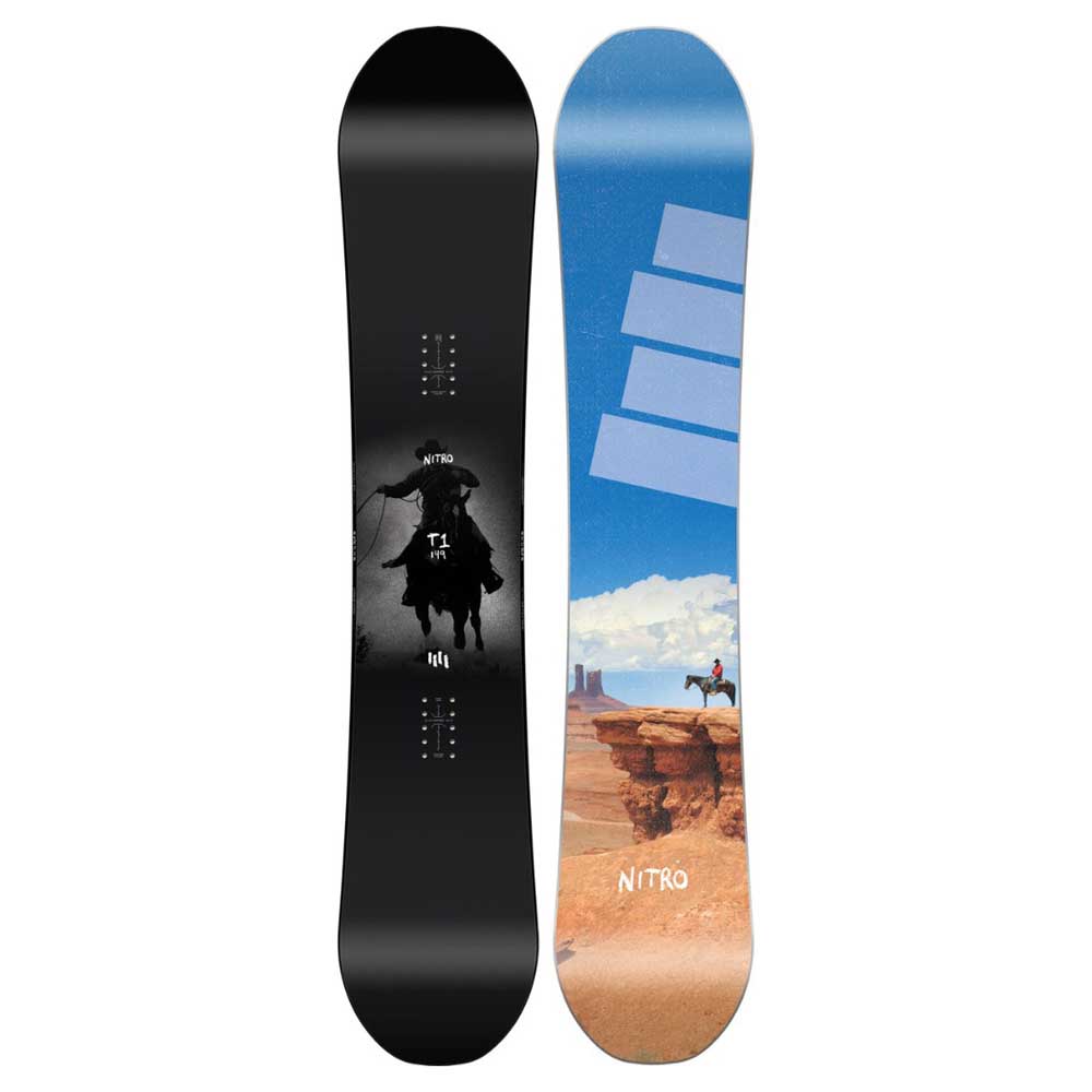 Nitro T1 Snowboard Schwarz 155 Nitro T1 Snowboard Schwarz 155 von Nitro