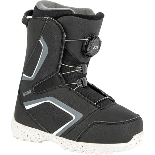 Nitro Unisex – Erwachsene Droid BOA ´22 Snowboardboot, BLK-WHT-Charcoal, 190 Nitro Unisex – Erwachsene Droid BOA ´22 Snowboardboot, BLK-WHT-Charcoal, 190 von Nitro