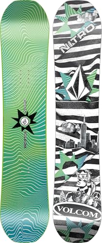 Nitro Unisex Jugend Ripper Kids X Volcom Snowboard, 121 Nitro Unisex Jugend Ripper Kids X Volcom Snowboard, 121 von Nitro
