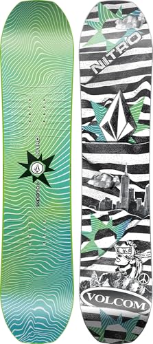 Nitro Unisex Jugend Ripper Kids X Volcom Snowboard, Bunt Nitro Unisex Jugend Ripper Kids X Volcom Snowboard, Bunt von Nitro