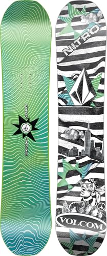 Nitro Unisex Jugend Ripper Kids X Volcom Snowboard, 116 Nitro Unisex Jugend Ripper Kids X Volcom Snowboard, 116 von Nitro