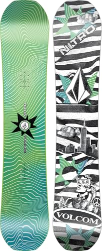 Nitro Unisex Jugend Ripper Youth X Volcom Snowboard, 137, Bunt Nitro Unisex Jugend Ripper Youth X Volcom Snowboard, 137, Bunt von Nitro