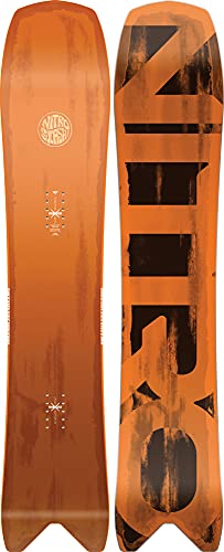 Nitro Unisex Jugend Squash Kids 22 Tapered Swallowtail All Mountain Freeride Board Snowboard, Orange, 137 von Nitro