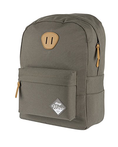 Nitro Urban Classic, Old School Daypack mit gepolstertem Laptopfach, urbaner Streetpack, Alltagsrucksack, Schulrucksack, Schoolbag, Waxed Wizard, 20 L von Nitro