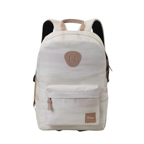 Nitro Urban Classic, Old School Daypack mit gepolstertem Laptopfach, urbaner Streetpack, Alltagsrucksack, Schulrucksack, Schoolbag, Dune, 20 L von Nitro