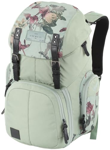Nitro Weekender Alltagsrucksack mit gepolstertem Laptopfach, Schulrucksack, Wanderrucksack, inkl. Nassfach, 42 L, Dead Flower Nitro Weekender Alltagsrucksack mit gepolstertem Laptopfach, Schulrucksack, Wanderrucksack, inkl. Nassfach, 42 L, Dead Flower von Nitro