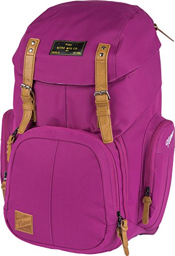 Nitro Weekender Alltagsrucksack mit gepolstertem Laptopfach, Schulrucksack, Wanderrucksack inkl. Nassfach, 42 L, Grateful Pink von Nitro