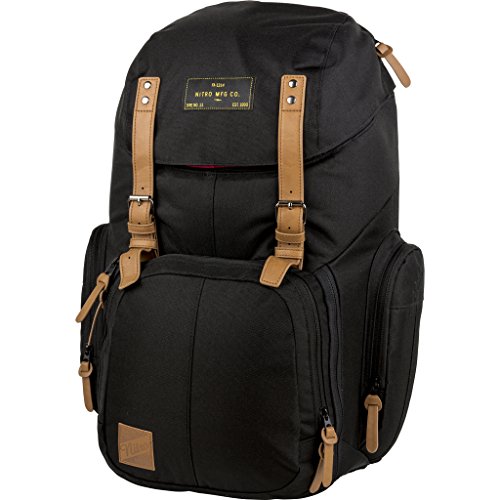 Nitro Unisex Weekender Rucksack, True Black, 42 L EU Nitro Unisex Weekender Rucksack, True Black, 42 L EU von Nitro