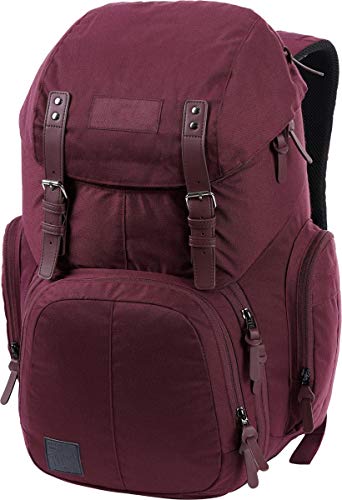 Nitro Weekender Alltagsrucksack mit gepolstertem Laptopfach, Schulrucksack, Wanderrucksack inkl. Nassfach, 42 L, Wine von Nitro