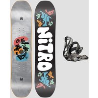 Nitro Ripper Kids + Charger Micro Set 2025 Snowboard-Set uni von Nitro