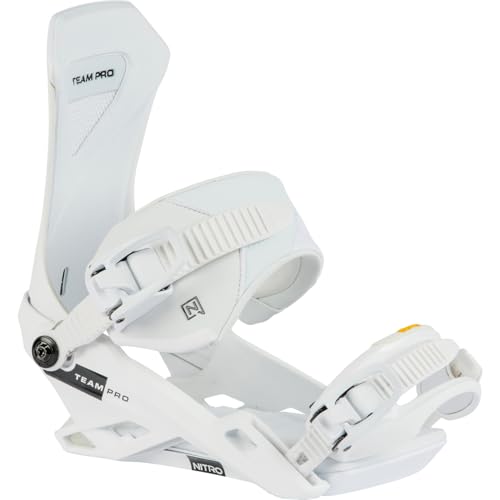 TEAM PRO '24 All Mountain Freestyle Profi Bindung Snowboardbindung, PRO WHITE, M TEAM PRO '24 All Mountain Freestyle Profi Bindung Snowboardbindung, PRO WHITE, M von Nitro