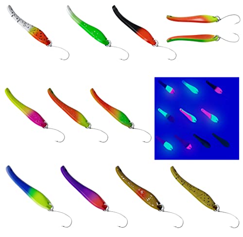 Njord Kalastus Messeneuheit 2022 Forellen Spoon Set 4g mit Box Uv Aktiv | Spoons Forelle Blinker Angel Set | Forellen Angeln Spinner Angelköder Set | Angelzubehör Forellenköder Blinker Angeln Njord Kalastus Messeneuheit 2022 Forellen Spoon Set 4g mit Box Uv Aktiv | Spoons Forelle Blinker Angel Set | Forellen Angeln Spinner Angelköder Set | Angelzubehör Forellenköder Blinker Angeln von Njord Kalastus