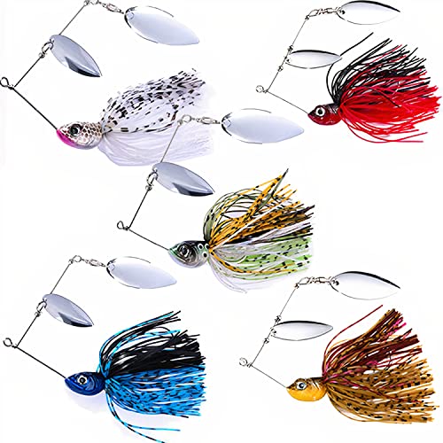 Njord Kalastus Messeneuheit 2024 Premium Chatterbait Set 5 Stück 20g in Köderbox | Krautblinker Shatterbait Chatterbaits Hecht Köder Set Chatterbait Barsch Köder Set Shatter Bait Angel Kunstköder Njord Kalastus Messeneuheit 2024 Premium Chatterbait Set 5 Stück 20g in Köderbox | Krautblinker Shatterbait Chatterbaits Hecht Köder Set Chatterbait Barsch Köder Set Shatter Bait Angel Kunstköder von Njord Kalastus