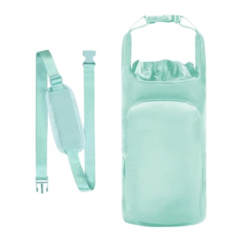 Nmkeqlos Wasserflaschentasche mit Riemen, Wasserflaschen-Tragetasche, Wasserbecherbeutel, Strandflaschentasche, Wasserflaschenhalter, Wasserflaschenschlinge, tragbare Wasserflaschentasche für von Nmkeqlos