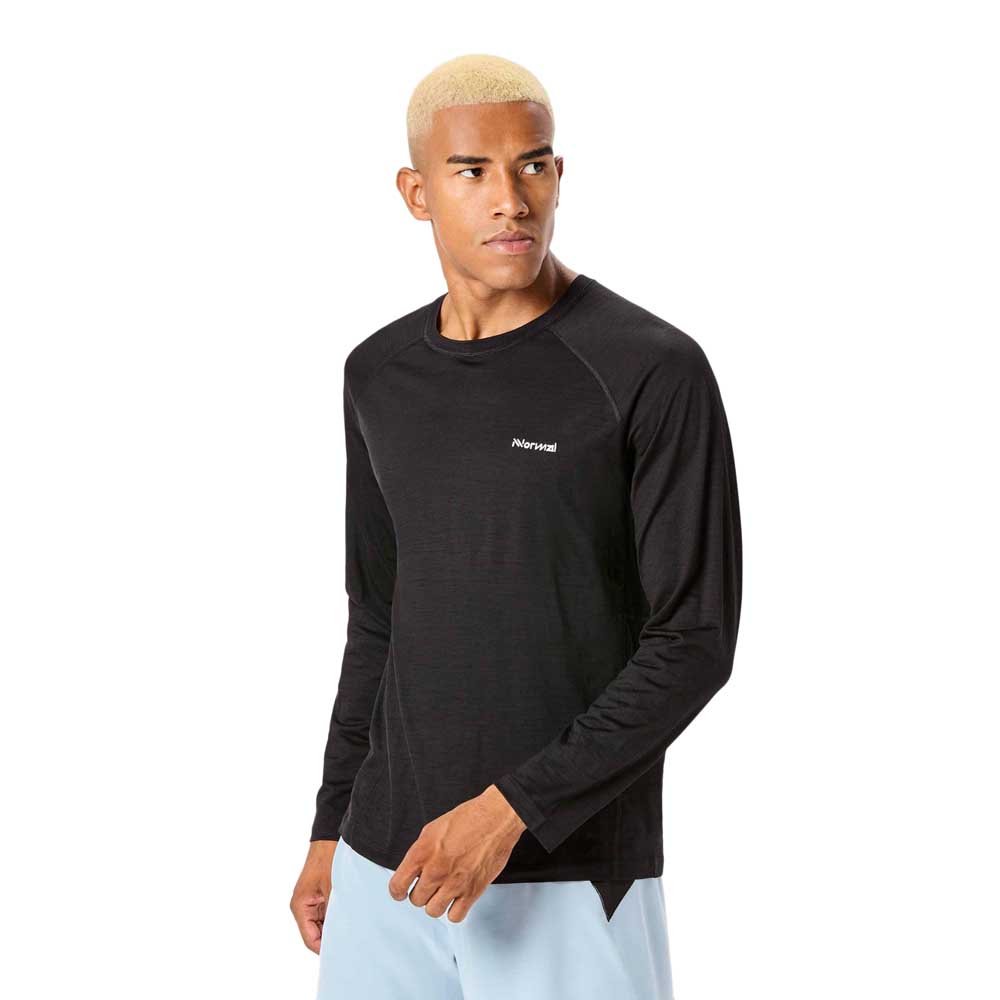 Nnormal Merino Long Sleeve T-shirt Schwarz S Mann Nnormal Merino Long Sleeve T-shirt Schwarz S Mann von Nnormal