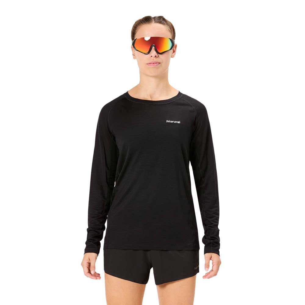Nnormal Merino Long Sleeve T-shirt Schwarz XL Frau Nnormal Merino Long Sleeve T-shirt Schwarz XL Frau von Nnormal