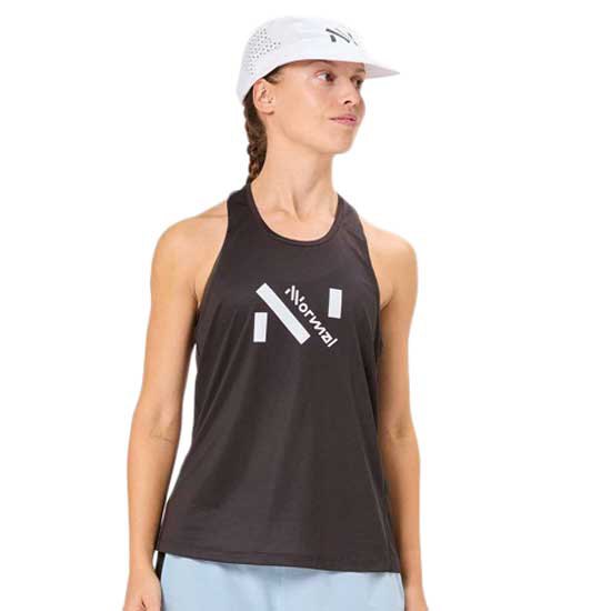 Nnormal Race Svart Sleeveless T-shirt Schwarz XL Frau von Nnormal