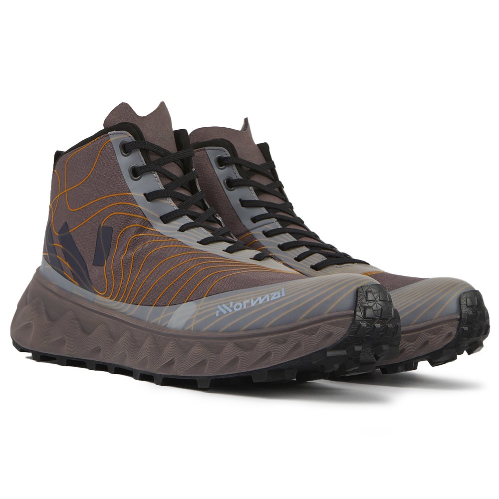 Nnormal Tomir Waterproof Mid Trail Running Shoes Braun EU 40 Mann von Nnormal