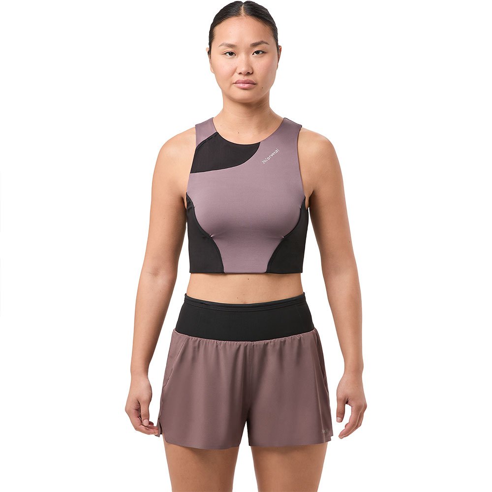 Nnormal Trail Cropped Sports Top Rosa S Frau Nnormal Trail Cropped Sports Top Rosa S Frau von Nnormal