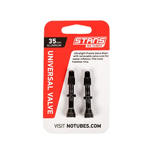 Stan'S Notubes As0149 Universal Ventil Aluminium, Schwarz Bis Zu 8Mm Ventilloch, 35Mm Stan'S Notubes As0149 Universal Ventil Aluminium, Schwarz Bis Zu 8Mm Ventilloch, 35Mm von Stan's NoTubes