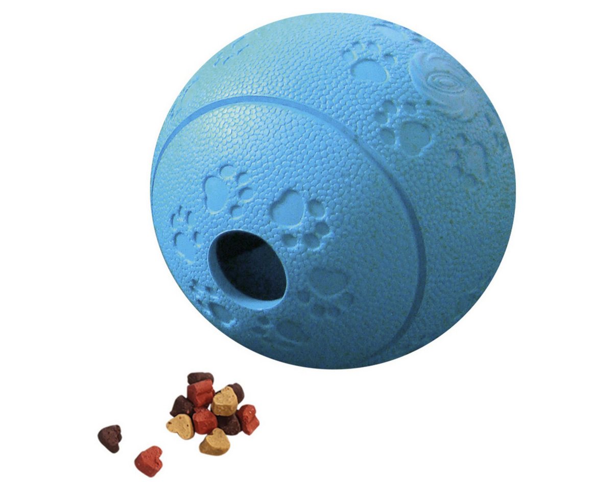 Nobby Snackball Hundespielzeug Vollgummi Snackball blau von Nobby