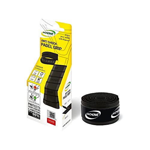 Noene Padel Grip Anti Shock Griffband, Breite 25 mm x Länge 850 mm x Dicke 1,6 mm. von Noene