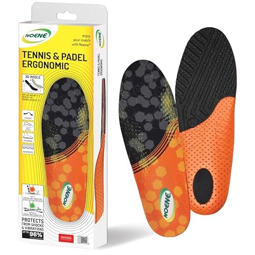 Noene - noene plantari sport ergonomic tennis & padel - 8034135849373 - 42-44 - arancione-nero von Noene