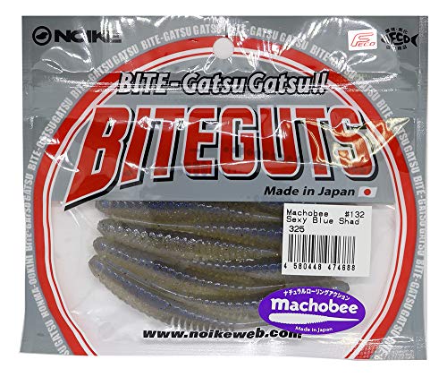 Noike Machobee 9,2cm - 10 Gummiköder, Farbe:Sexy Blue Shad Noike Machobee 9,2cm - 10 Gummiköder, Farbe:Sexy Blue Shad von Noike