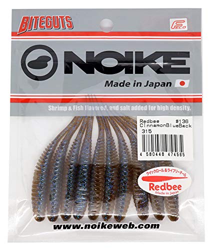 Noike Redbee 7,2cm - 10 Gummiköder, Noike Farbe:Cinnamon Blue Back Noike Redbee 7,2cm - 10 Gummiköder, Noike Farbe:Cinnamon Blue Back von Noike