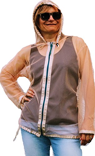 Nomaquito LLI-Moskitonetz-Jacke Ultraleichter Insektenschutz mit Permethrin-Imprägnierung, Größe L, Beige Nomaquito LLI-Moskitonetz-Jacke Ultraleichter Insektenschutz mit Permethrin-Imprägnierung, Größe L, Beige von Nomaquito