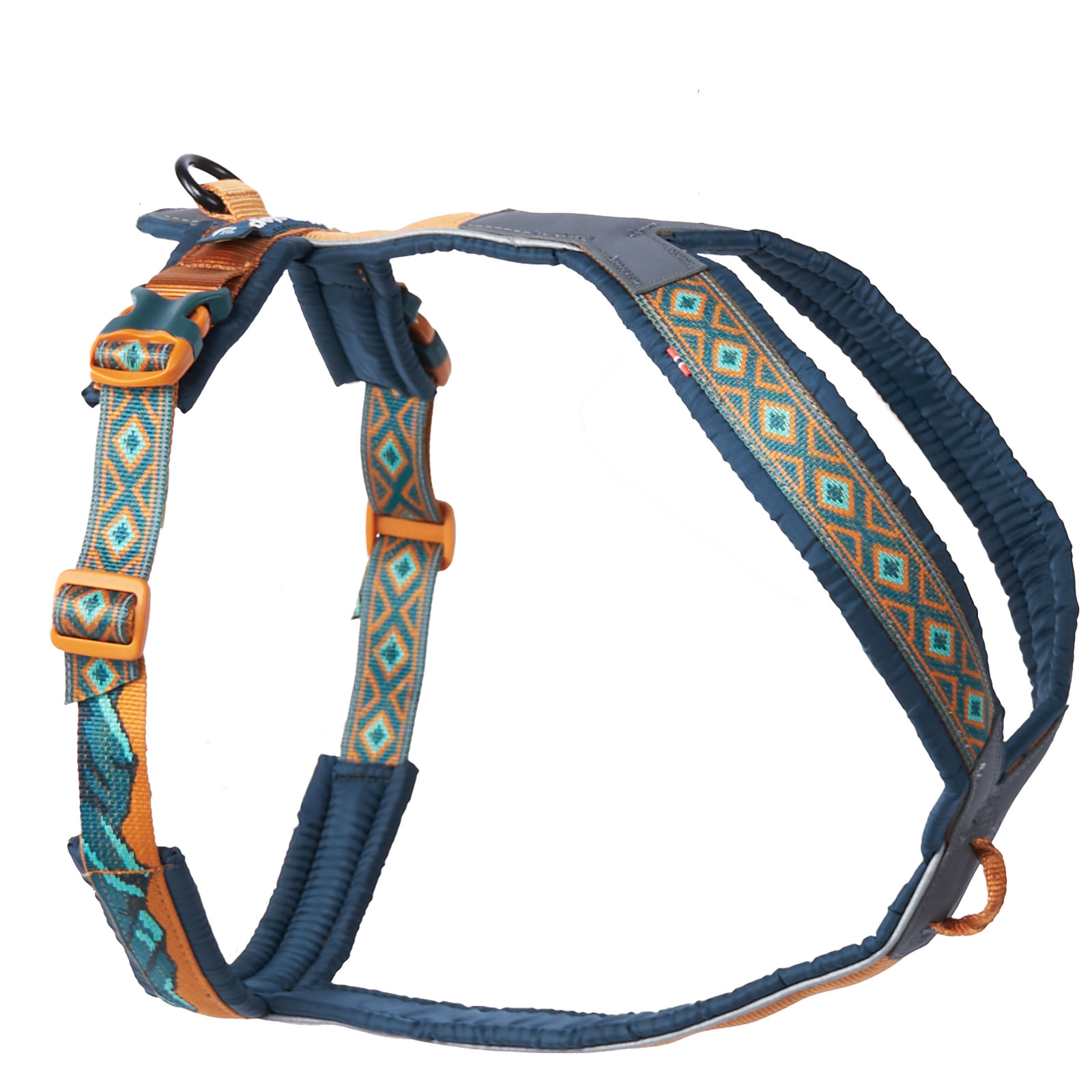 Non-stop dogwear Line harness 5.0 Rachel Pohl edition | teal/oak von Non stop dogwear EU GmbH