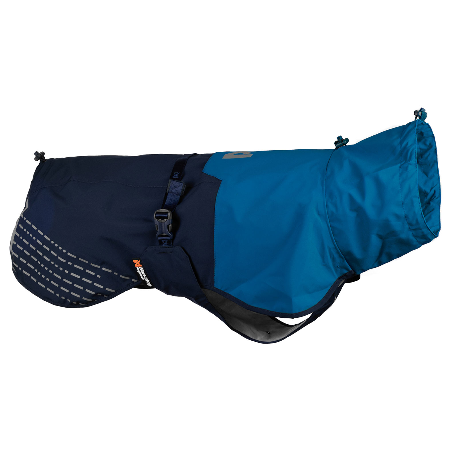Non-stop dogwear FJORD RAINCOAT blue |2963| Regenschutz Non-stop dogwear FJORD RAINCOAT blue |2963| Regenschutz von Non stop dogwear EU GmbH