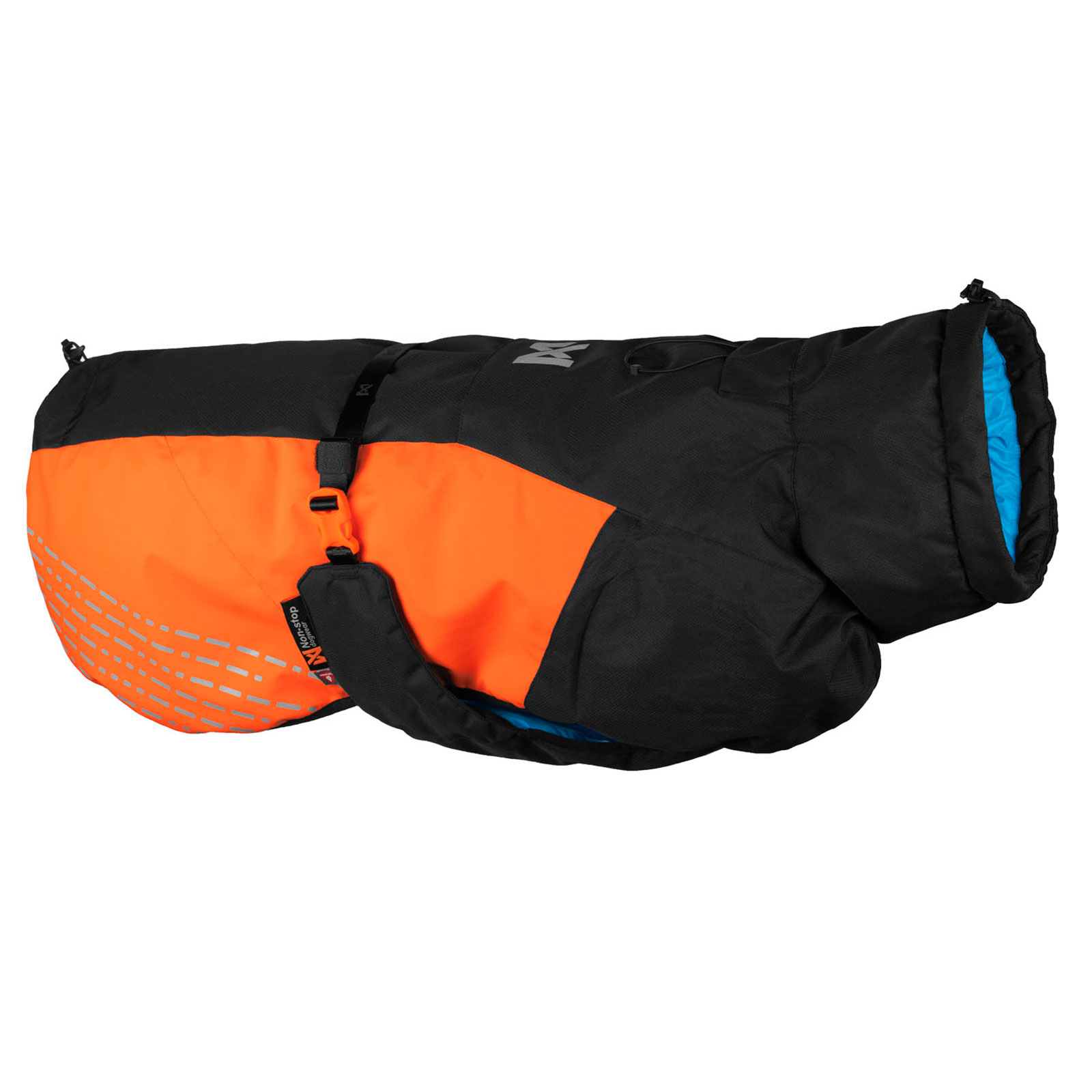 Non-stop dogwear GLACIER JACKET 2.0 schwarz/orange | 3200 von Non-stop dogwear