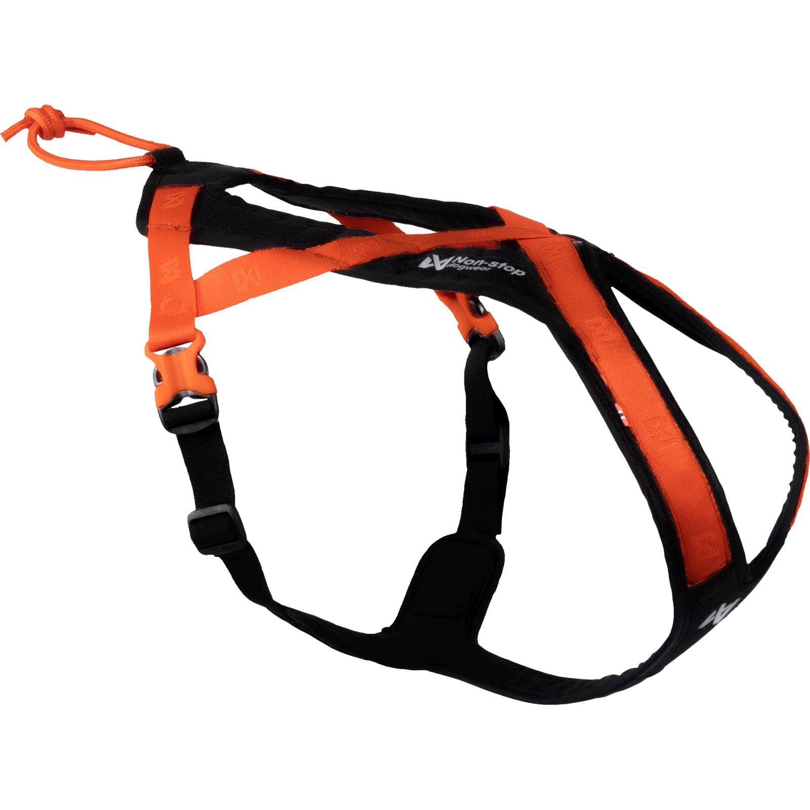 Non-stop dogwear Rush Harness black/orange von Non stop dogwear EU GmbH